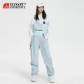 Winter Snowboard Bibs Female Korean Version