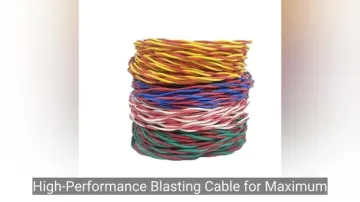 Premium Dynamite Cable Blasting Wire for Mining