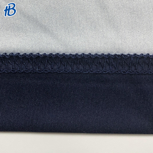 Blue Printing Golf Polo Shirt for Men