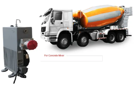 Concrete Blender Oil Cooler