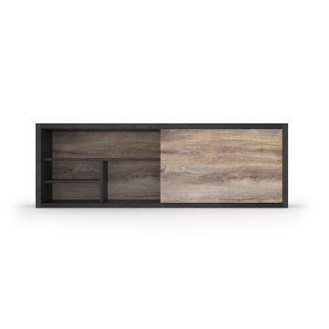 WESOME Multi-Layer Contemporary Wooden Furniture Storage Cabinet for Executive Office