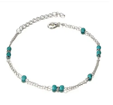 Ocean summer beach foot chain