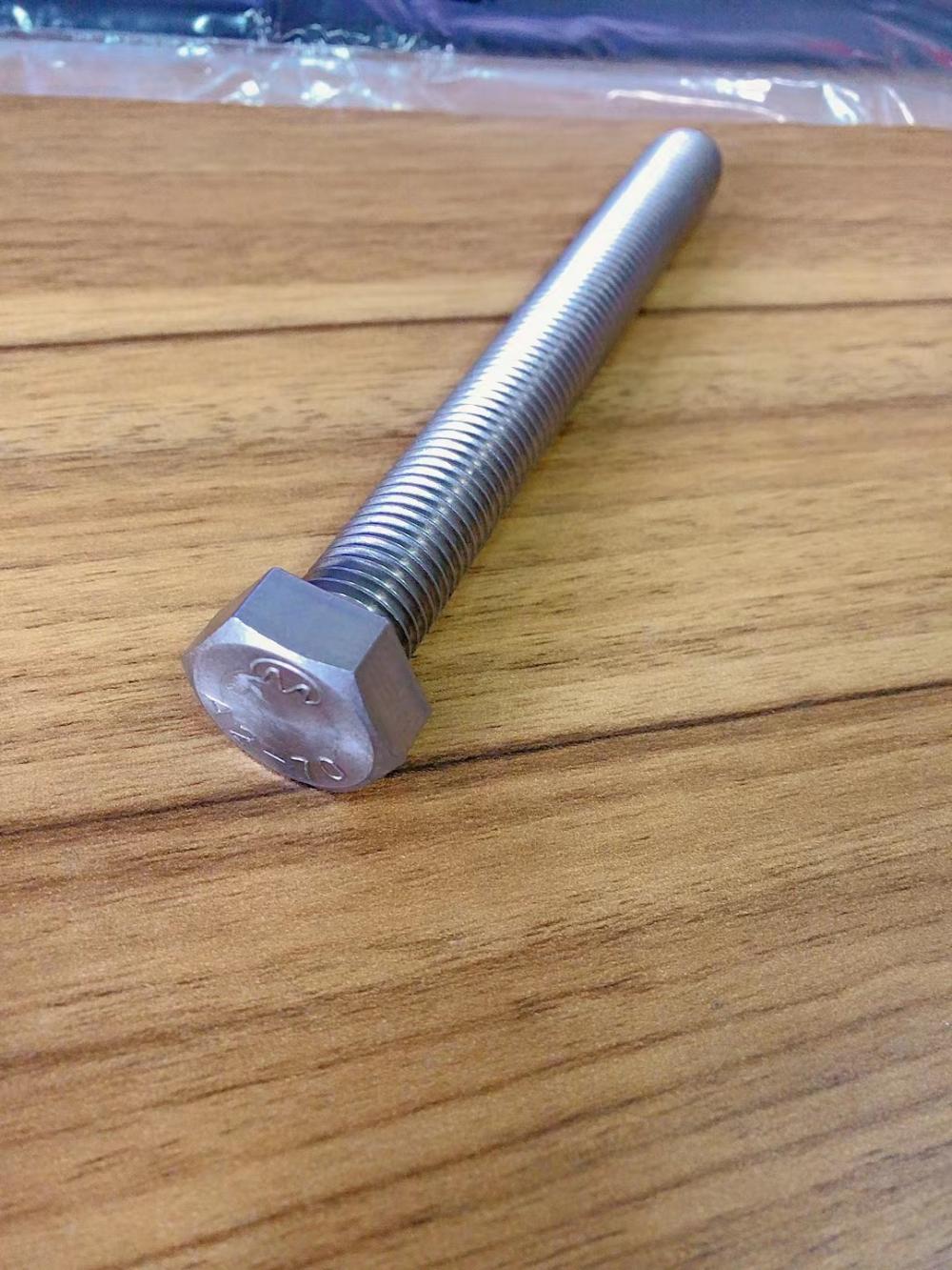 Zink Plain Hex Bolt