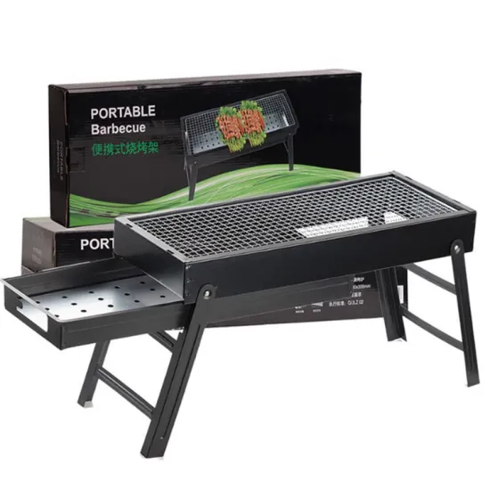 Folding Oven Folding Camping Stove Grill Household Portable Carbon Portable Easily Cleaned Charcoal Grill Large Outdoor Steel