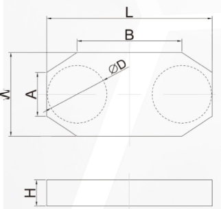 Magnetic particle core