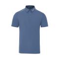 Camisa para hombres con cuello de polo a rayas