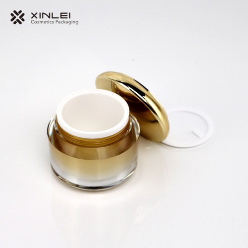 50g capacity I-shaped acrylic skin care cream jar