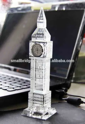 Boble big ben crystal clock