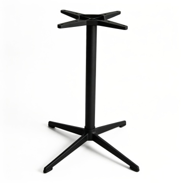 Four Prong Cast Aluminum Table Base Adjustable Feet Table Leg Outdoor Commercial Furniture For Restaurant Cafe Patio Dining Tabl
