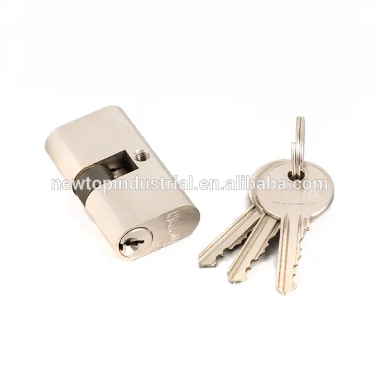 LC-105 European profil Double Open Cylinder Normal Key Door Lock Cylinder