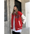 Original Stitching Baseball Uniform Jacket Loose