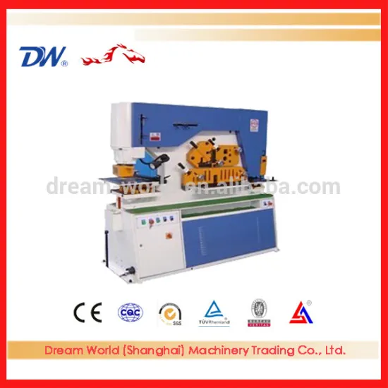 2016 world famous Brand 'SLMT' high quality hydraulic shearing and punching machine
