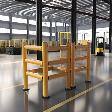 Dual Traffic Barrier: High Impact Resistance and Enhanced Protection with Flexible Design