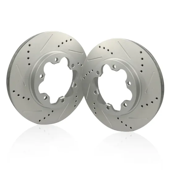 51712-1G000 Slotted and Drilled Right Front Rotor for Honda Civic DX/HX Coupe