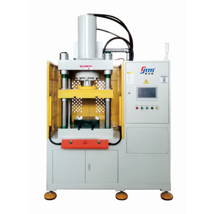 מכבש הידראולי ארבע עמודים לשימוש תעשייתי