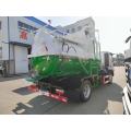 Dongfeng 6.5cbm rechargeable garbage bin lift truck