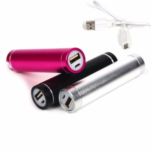 Multi Colors Cylindrical Power Bank Xiaomi 2200mah