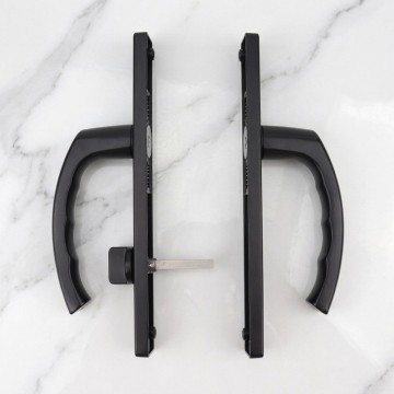 Black Single-Point Swing Door Handle