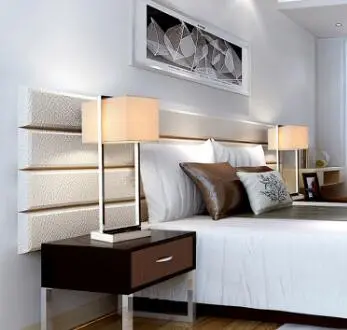 Cheap Fabric Shade Lighting Led Table Lamp