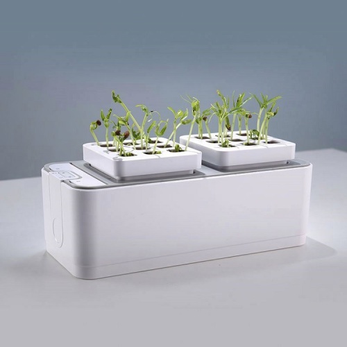 Hidroponia automática para plantas