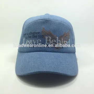 Flat Embroidery Sport Cap 5 Panel Baseball Cap For Boy And Girl