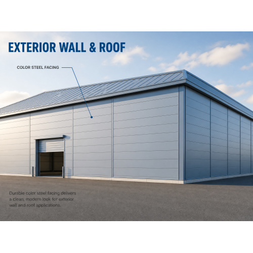 color steel and aluminum foil PU panel