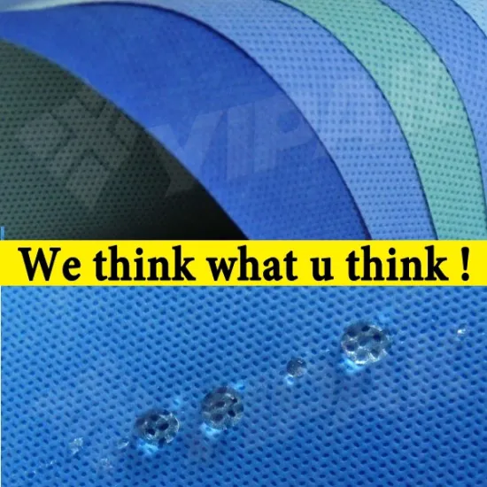 Nonwoven wrapps SMS , SMMS with Blue color