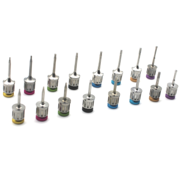 Screwdrivers for Dental Implant Systems: 3i, Anthogyr, Straumann, ITI, Osstem, Nobel, Bego, MIS, Megagen, Zimmer