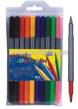 10 pcs double tip water color pen set