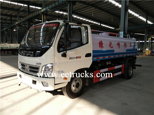 Foton Sprinkling Water Tank Trucks