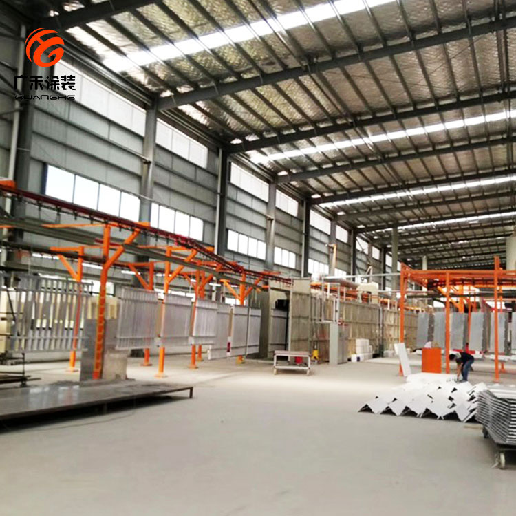 Electrostatic Metal Spray Powder Machine with Paint Line