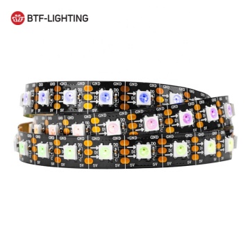 WS2812B RGB Flexible LED Strip Light - DC5V 5M 300LEDs IP30 IP20 BTF Lighting
