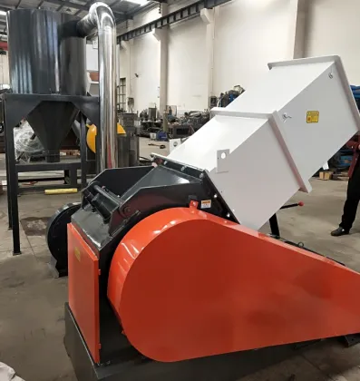 Plastic sheet crusher, rubber profile crusher