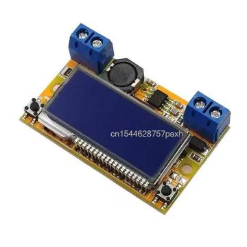 Dual Display DC-DC 5-23V to 0-16.5V 3A Max Step Down Power Supply