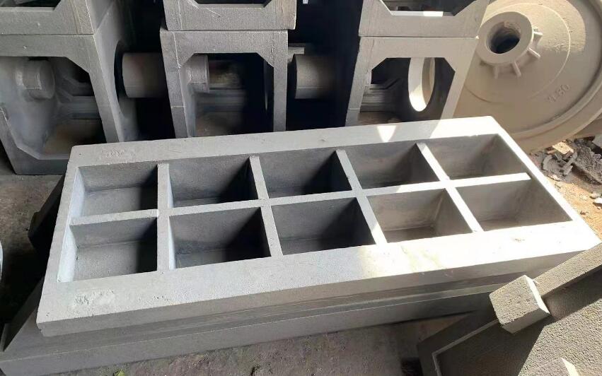 Customized gray iron lost foam machine box