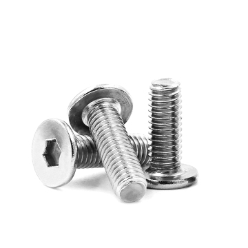 Stainless Steel Plum Blossom Pattern Security Flat Head Torx Screws with Countersunk Holes