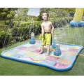 Blow Up Water Pad New Design Summer PVC Chessboard Inflatable Spray Pad Factory