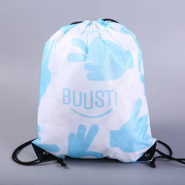 High Quality Custom Print Logo Draw String Bag