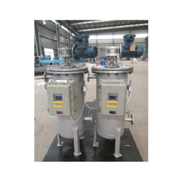 Automatic Self Cleaning Filter metal wadge screen filter for high viscosity liquid