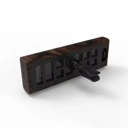 Premium Modern Car Perfume with Black Wood Clip