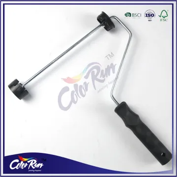 ColorRun wholesale RC04102 cage style 9" zinc plated psint roller frame