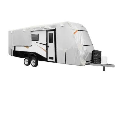 Waterproof UV Resistant Camper RV Motorhome Exterior Accessories & Car Trailer Covers for Caravans