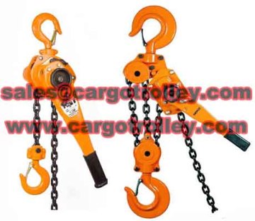 Lever hoist applications and advantages