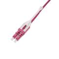 Patchcord de alta densidade LC Uniboot com pull/push tap