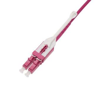 Patchcord uniboot LC de alta densidad con toque Pull/Push