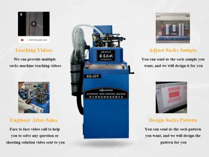 Zhengbao Automatic Circular Sock Machine: Pricing and Details on Sock Knitting Equipment