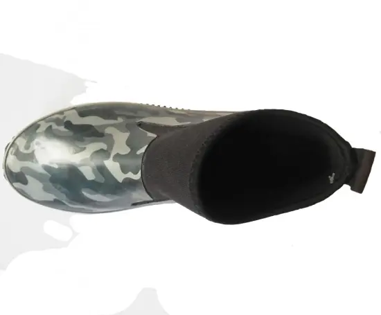 Good market rubber ankle shoes boots men