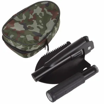 Spade Pickax gardening Outdoor Camping Exploration Survival Mini Multi-function Folding Shovel