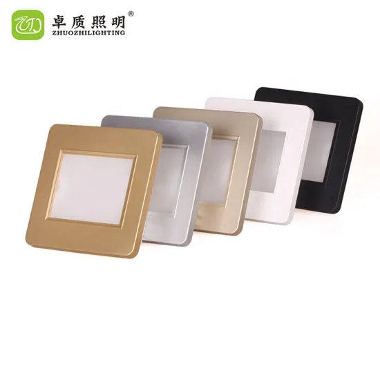 Waterproof Recessed LED Stair Wall Light: Hot Selling 1.5W Indoor Outdoor Staircase Step Light