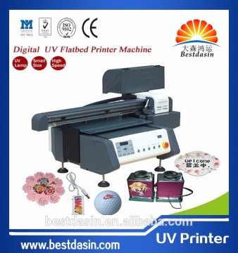 High quality automatic multifunction 8 colors ink small uv printer uv flat bed printer price ea3 dtg printer for t-shirt